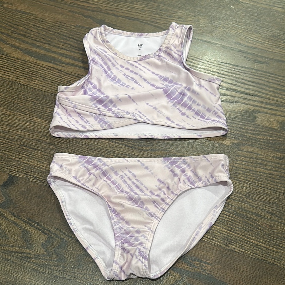 GAP Purple Tie-Dye Bikini Set sz M